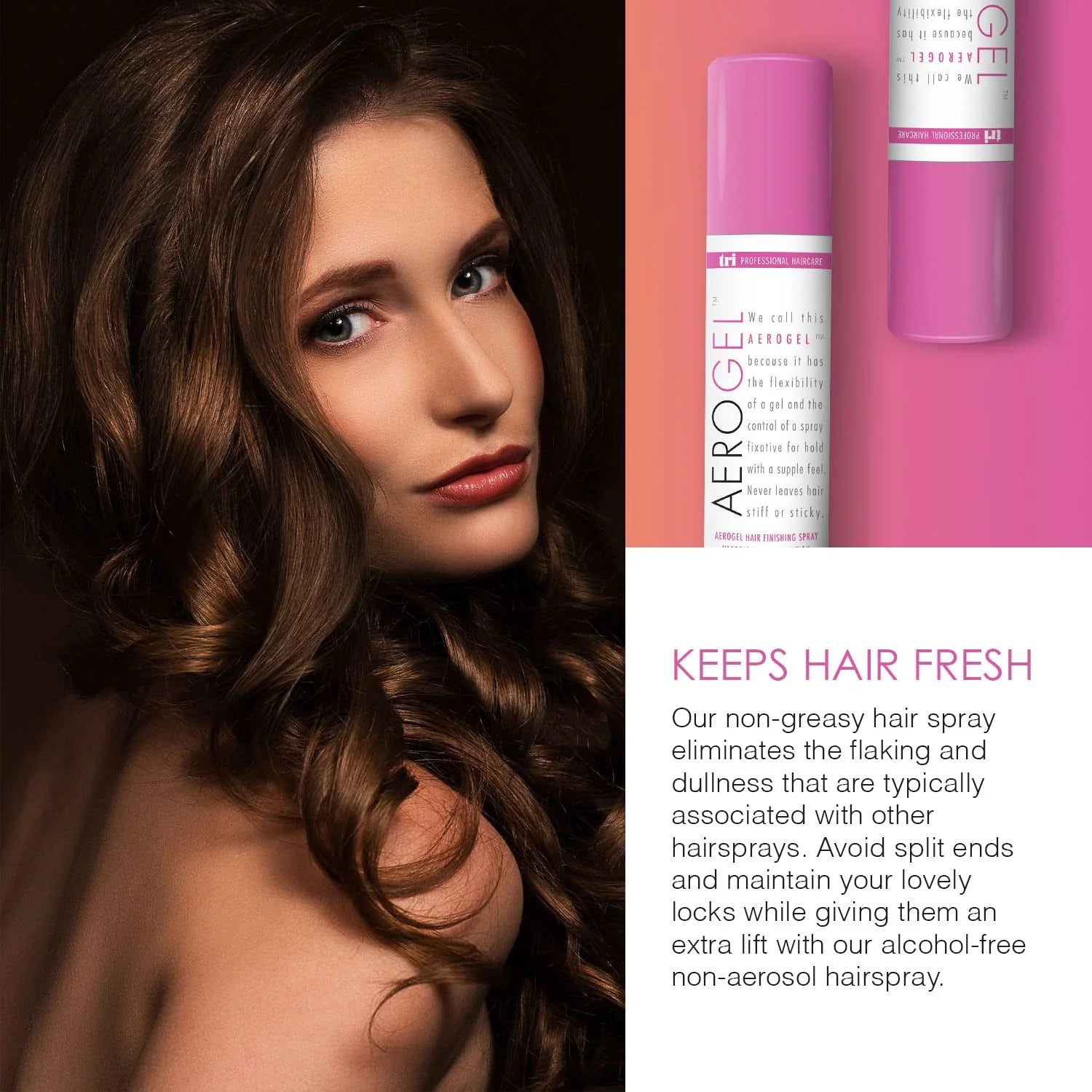 Aerogel Hair Finishing Spray