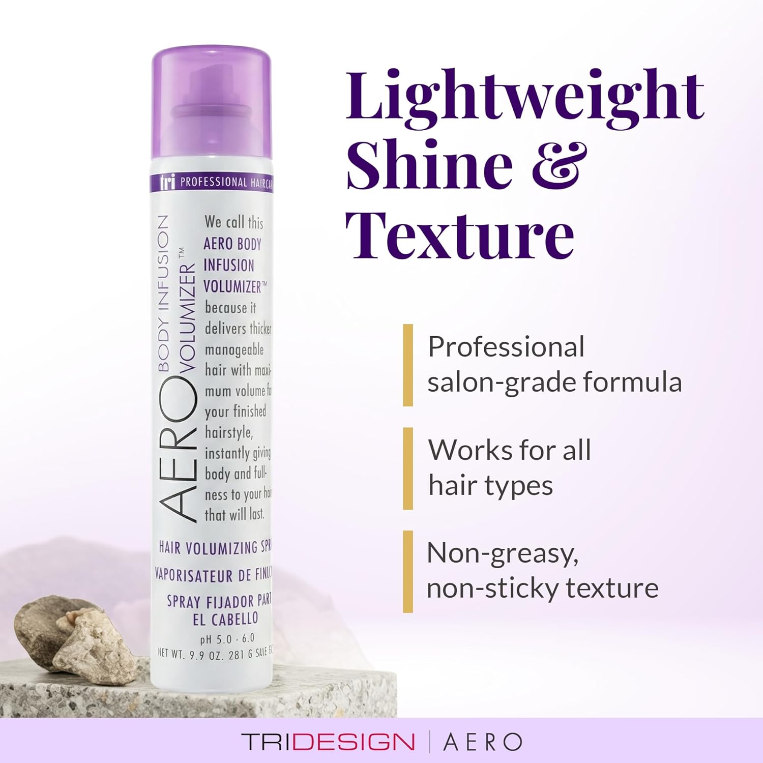 Aero Body Infusion Volumizer 9.9oz – Tri Professional Haircare