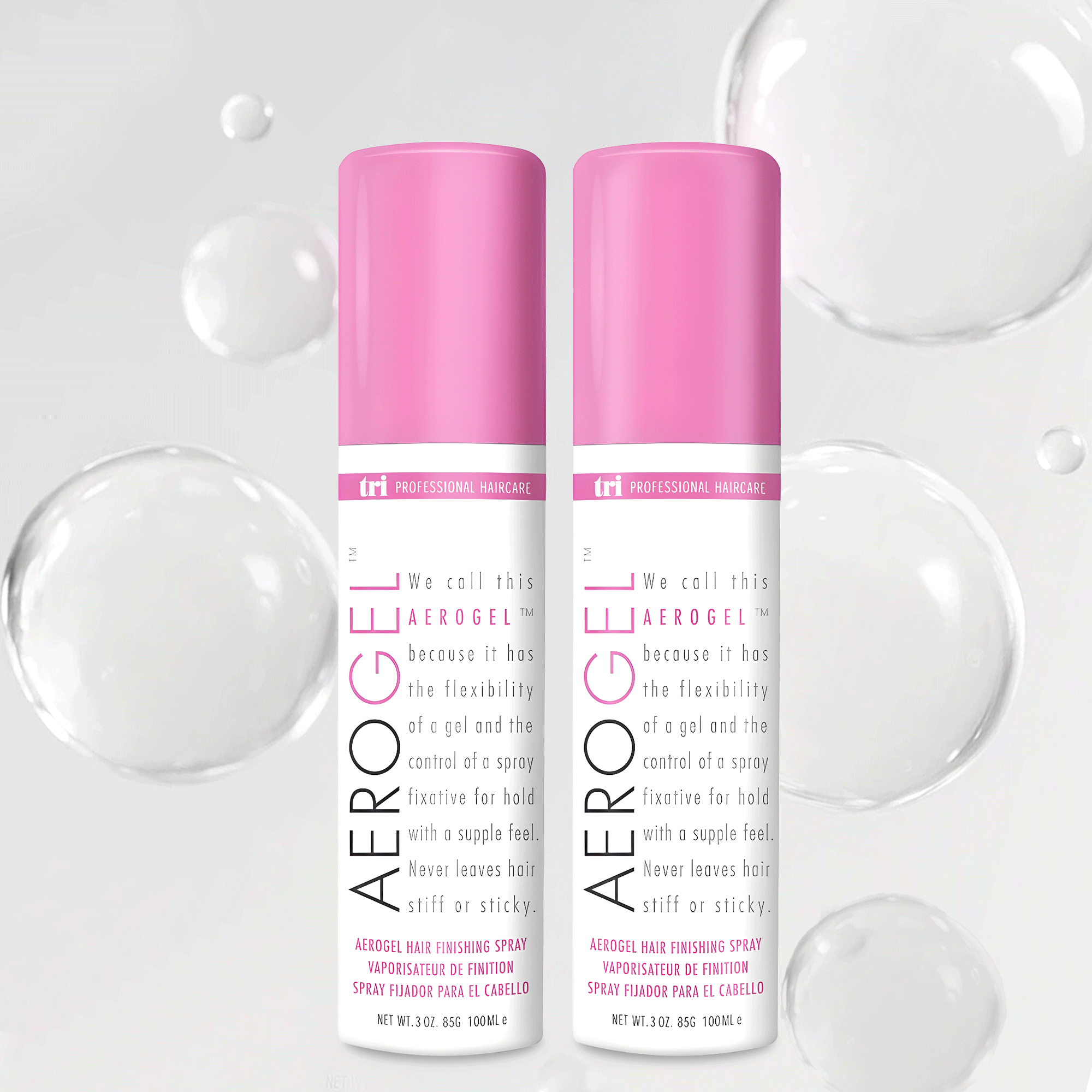 Aerogel Hair Finishing Spray